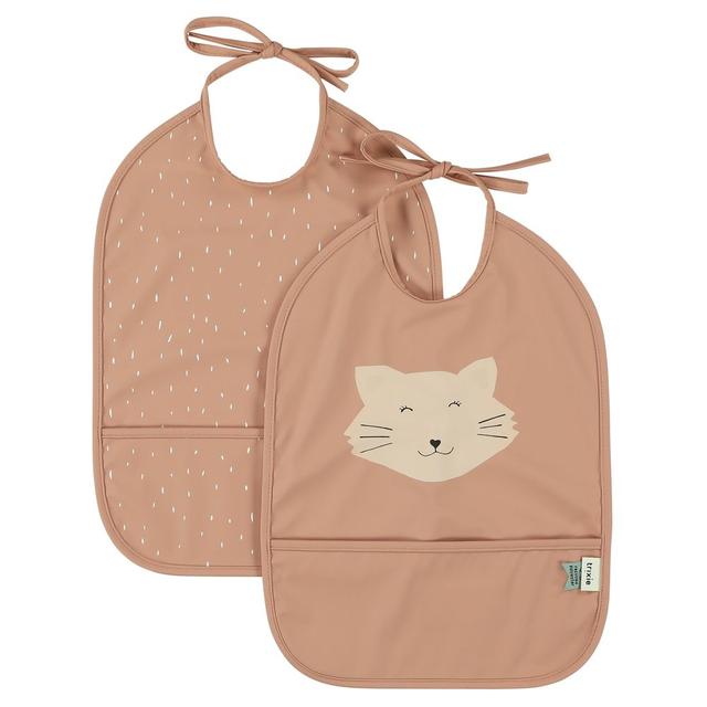 Trixie - 2pc-Set - Waterproof Bib - Mrs. Cat