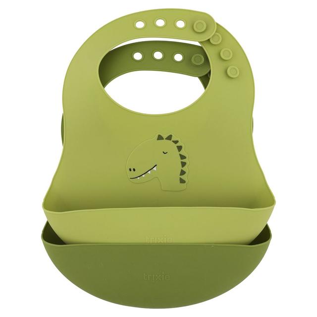 Trixie - Silicone Bib Pack of 2 - Mr. Dino