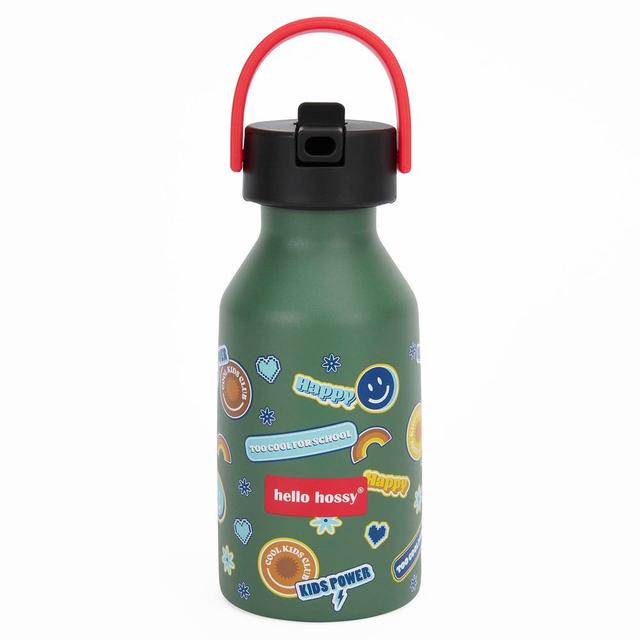 Hello Hossy - Stainless Steel Water Bottle - Smiley - 350 ml