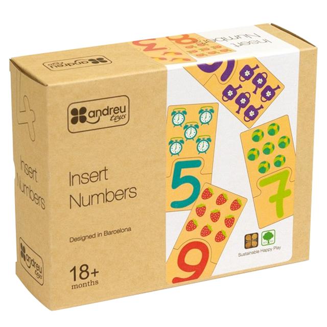 Andreu Toys - Insert Numbers Learning Kit