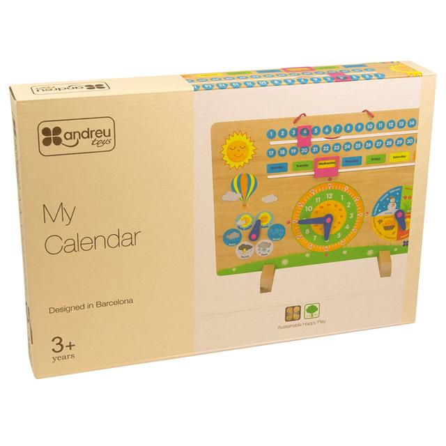 Andreu Toys - My Calendar Wooden Toy