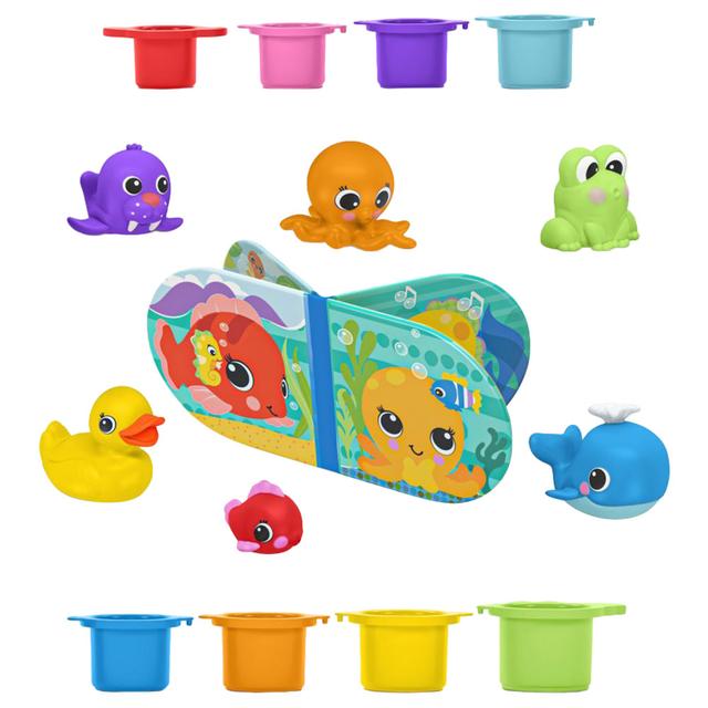 Bright Starts - Splash Splash Bath Toy Set - 15pcs