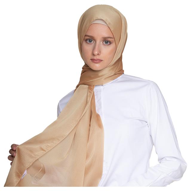 Luxy Hijab - Chiffon Hijab - Gold Sparkle