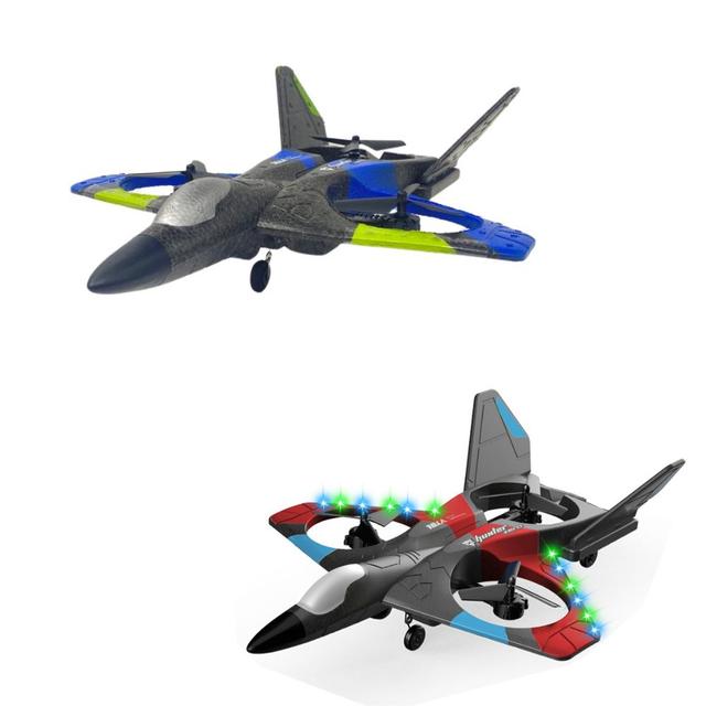 Stem - Remote Control Triaxial Foam Aircraft Fighter - 1pc - Color May Vary