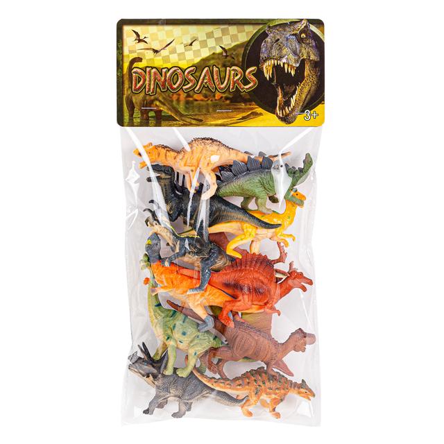 Stem - Dinosaur Collectible Animal Playset - 12pcs