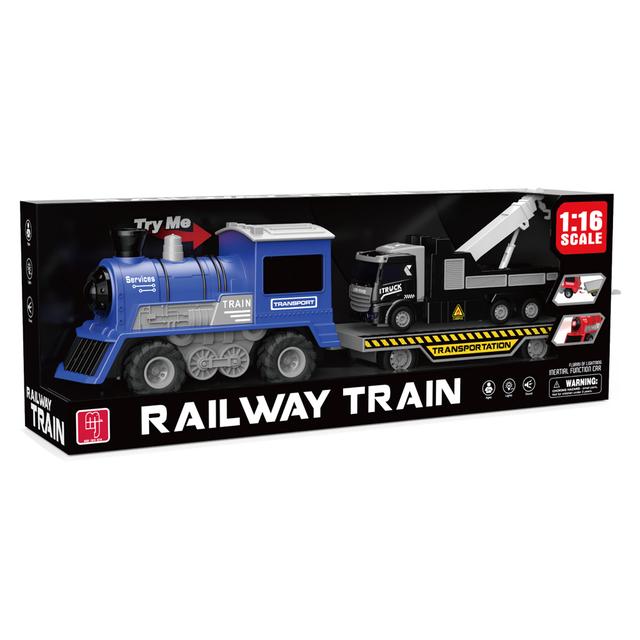 Stem - 1/16 Light And Music Railway Train - Blue