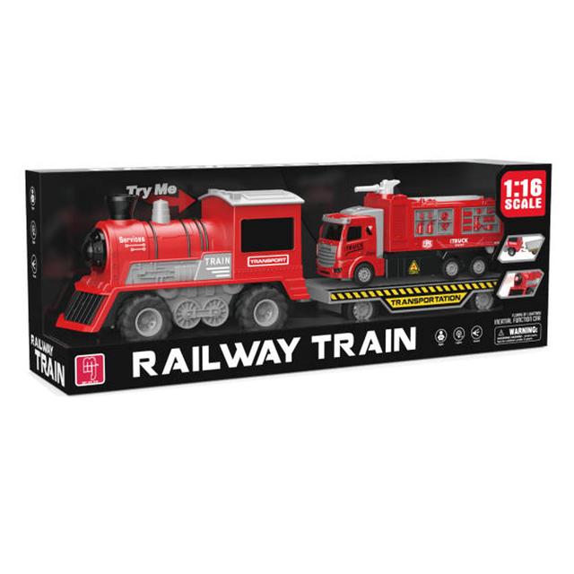 Stem - 1/16 Light And Music Railway Train - Red