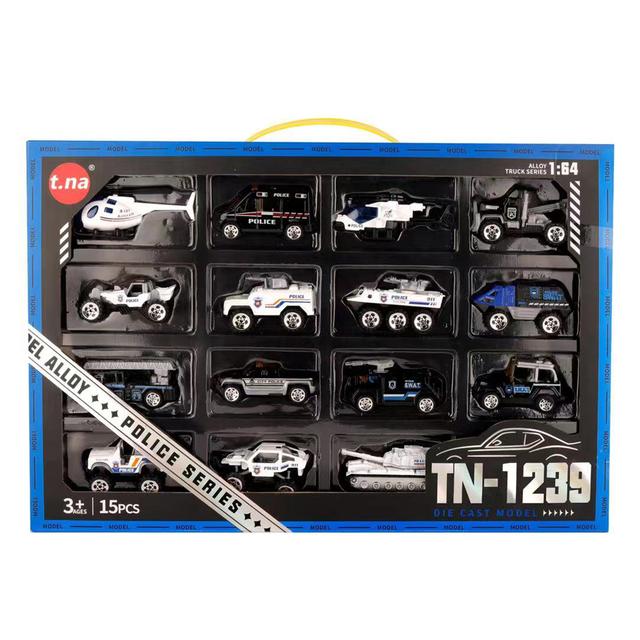 Stem - 15-Piece Diecast - Police Series Set