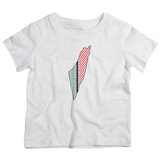 Twinkle Hands - Adult Palestine T-Shirt - Colorful Kufiya