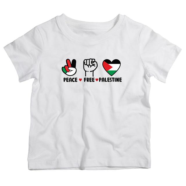 Twinkle Hands - Adult Palestine T-Shirt - Peace Free Palestine