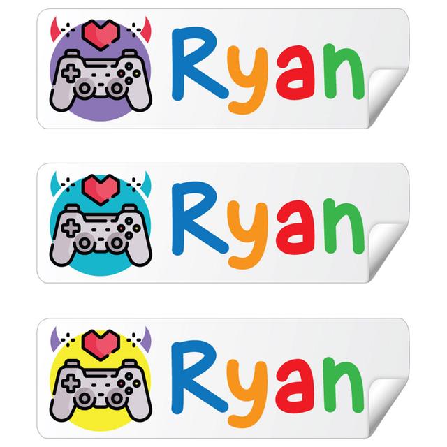 Twinkle Hands - Personalized Labels - Gaming - 30 pcs