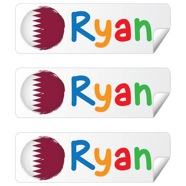 Twinkle Hands - Personalized Labels - Qatar - 30 pcs