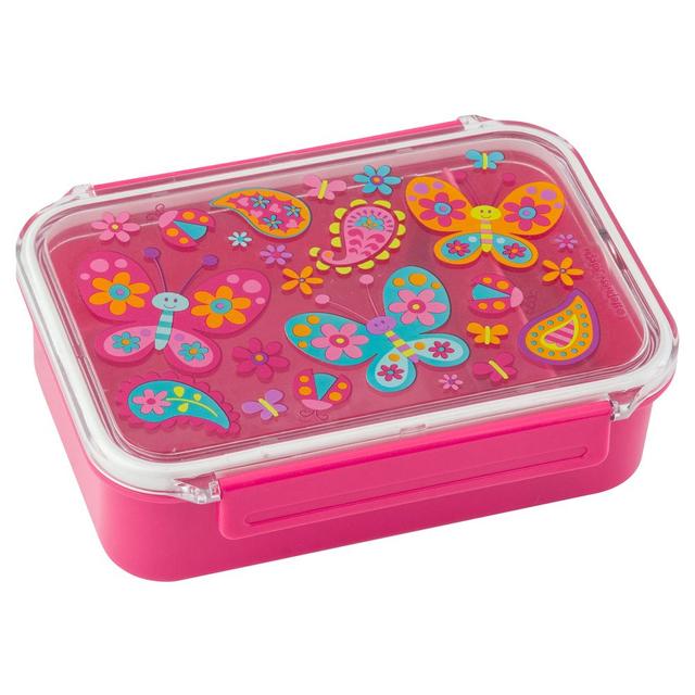 Stephen Joseph - 2 Compartment Bento Lunch Box - Butterfly