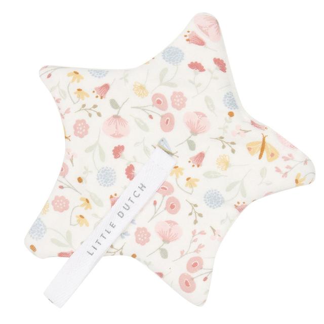 Little Dutch - Pacifier Cloth - Flowers & Butterflies - Pink