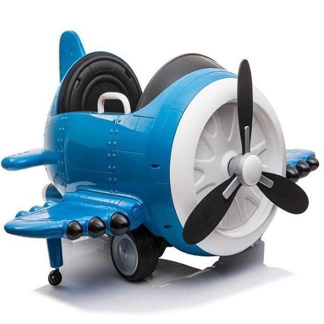 Factual Toys - Ride-On Subwoofer Aircraft 12V - Blue