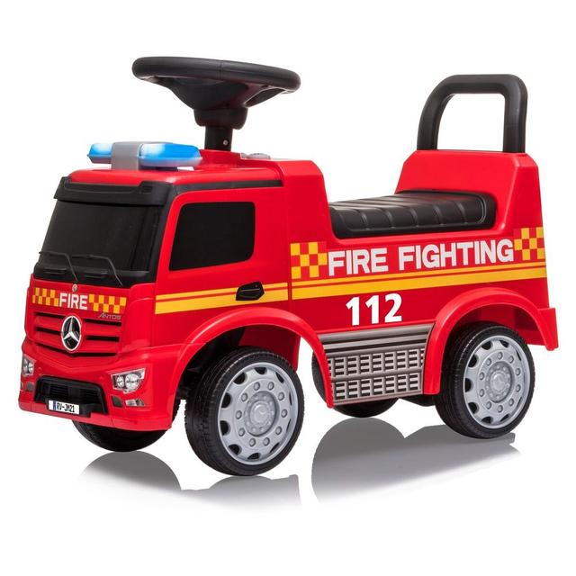 Factual Toys - Mercedes Benz Fire Fighting Pusher Car - Red