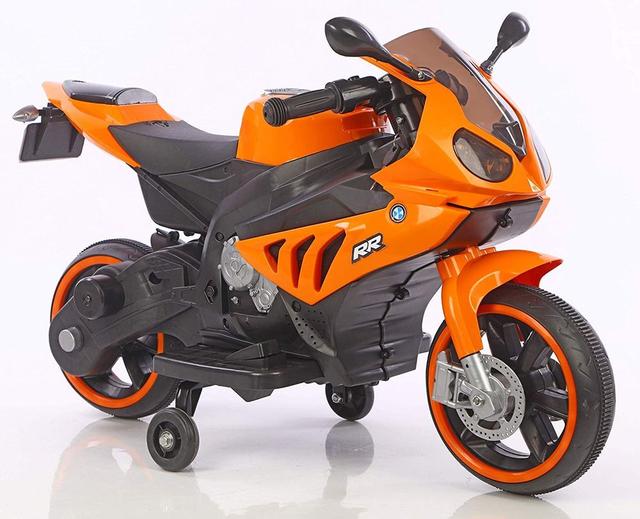 Factual Toys - Kids Electric Motorcycle 12V - Orange