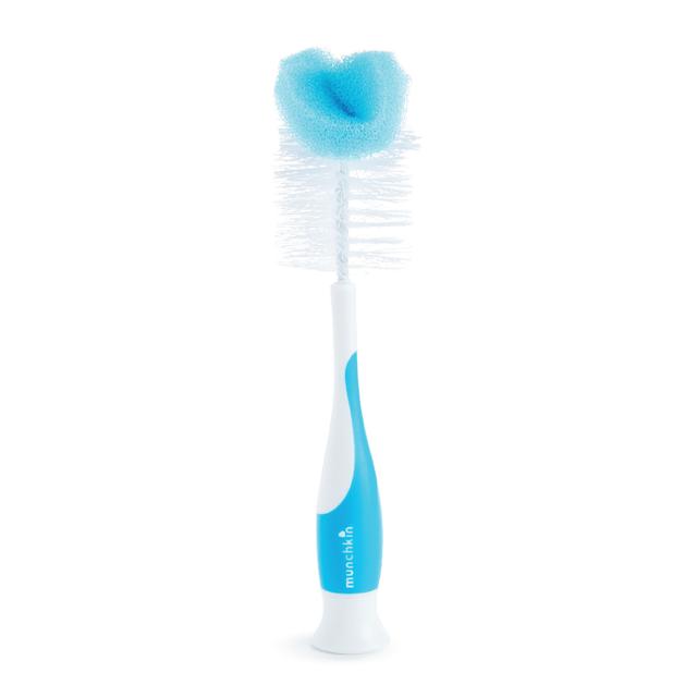 Munchkin - Sponge Bottle Brush - Pack of 2 - Blue