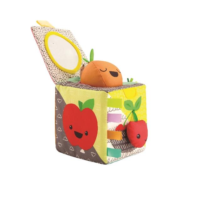 Infantino - Peek And Seek Sensory Discovery Cube