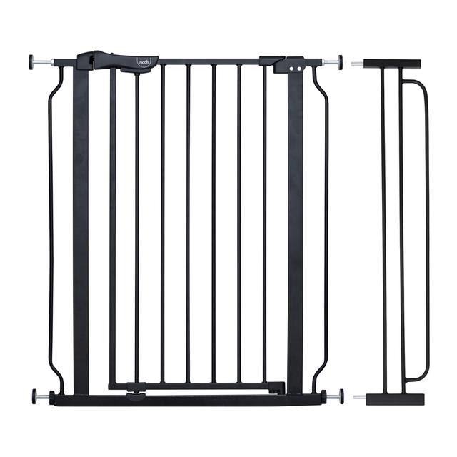 Moon - Secura Safety Gate With 20 cm Extension - Black - 76-80 cm