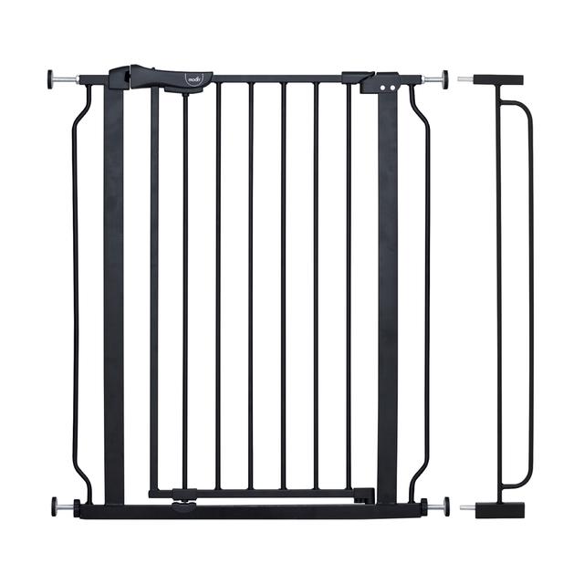 Moon - Secura Safety Gate With 10 cm Extension - Black - 76-80 cm