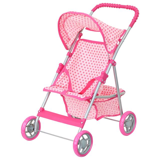 Moon - Baby Doll Stroller - Pink