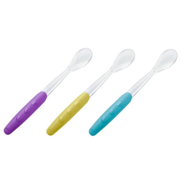 Nuk Easy Learning Soft Spoon Silicon 2pc-Set - Assorted