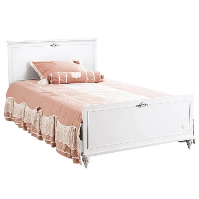 Cilek - Romantica Bed - White - 120x200 cm