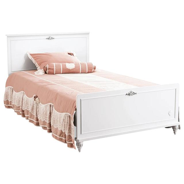 Cilek - Romantica Bed - White - 100x200 cm