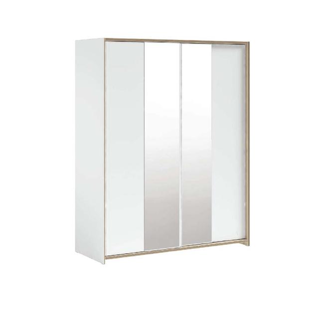 Cilek - Modera Sliding Wardrobe - White - Medium