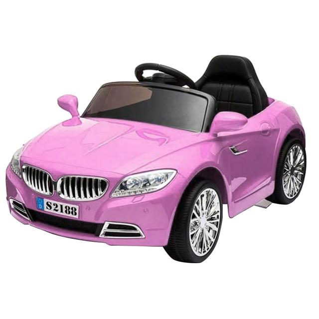 Amsham - BMW Kids Ride-On Car - 12V - Pink