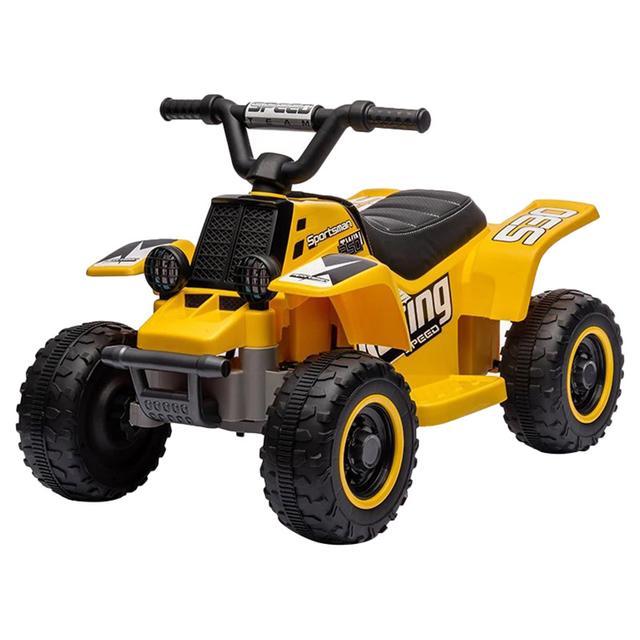 Amsham - Kids Quad Bike - Yellow - 6V