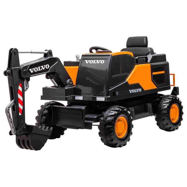 Volvo - Xc90 Excavator Kids Rideon Car - Orange - 12V