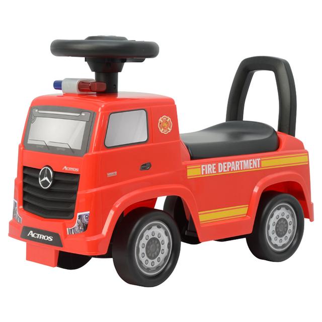 Mercedes-Benz - Actros Kids Rideon Police Push Car - Red