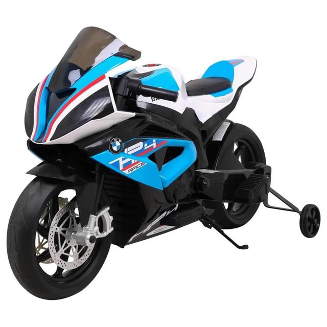 BMW - Hp4 Kids Electric Ride-On Motorbike - Blue - 12V