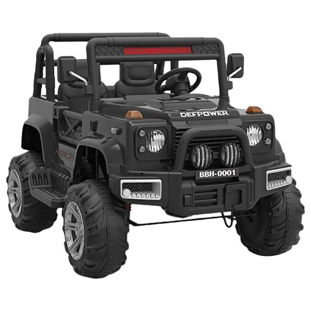 Amsham - Electric Ride-On Jeep - Black - 12V