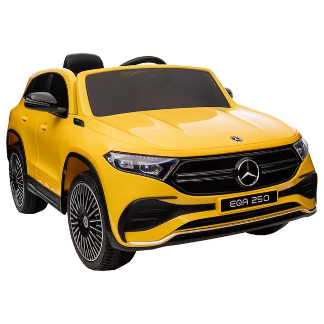 Mercedes-Benz - Eqa-250 SUV Rideon Car - Yellow - 12V