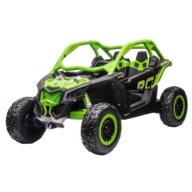 Factual Toys - Can Am Maverick Utv Electric Ride-On Buggy - 24V - Green