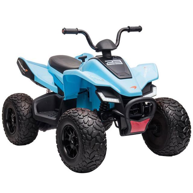 McLaren - Licensed Electric Ride-On Quad Bike - 12V - Blue