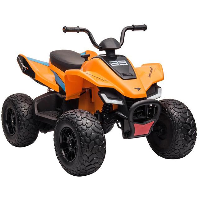 McLaren - Licensed Electric Ride-On Quad Bike - 12V - Yellow