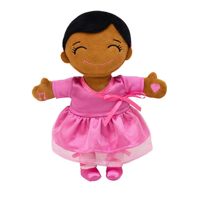 Desi Doll - Little Muslim Friend Doll With Removable Hijab - Dina Ballerina