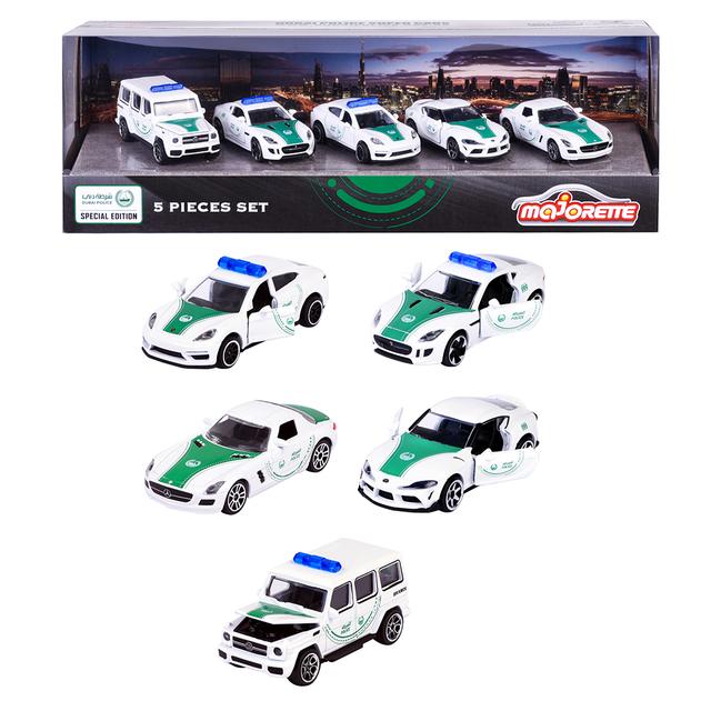 Majorette - Dubai Police V2 Gift Pack - 5pcs