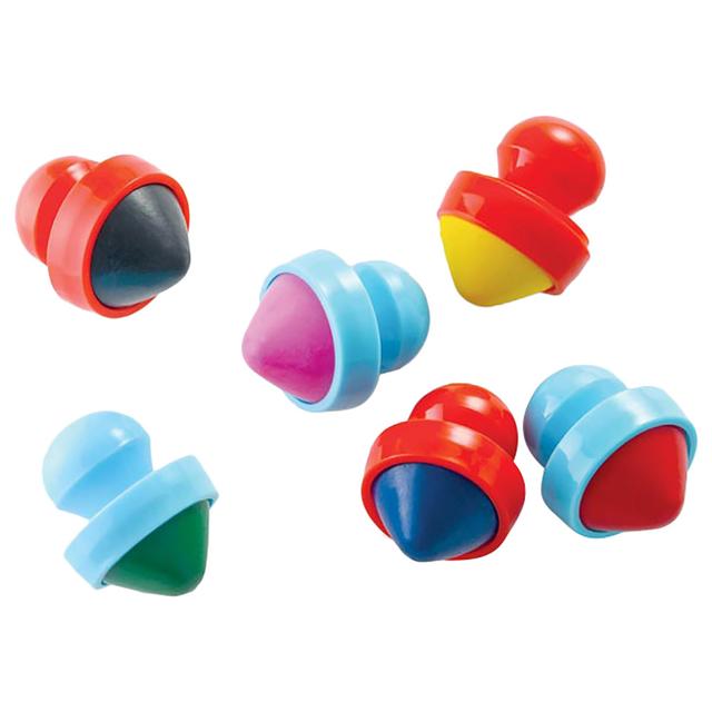 ELC - Easy Grip Crayon Tub - 6pcs