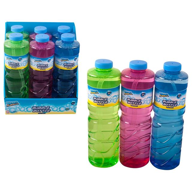 Toy School - Wanna Bubble Bottle - 1000 ml - Color May Vary - 1pc