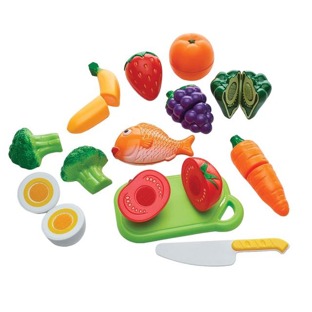 ELC - Cut And Play Food Playset - 12pcs