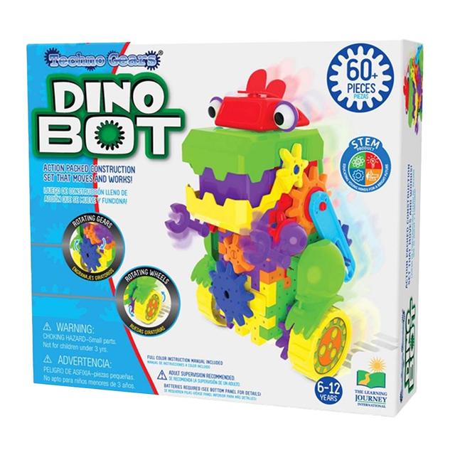 The Learning Journey - Techno Gears Dino Bot - 60pcs