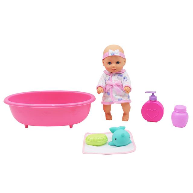 Toy School - Baby Sophia Bathtub Fun Doll - 10-inch - 8pcs