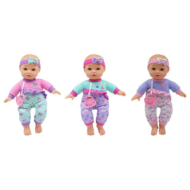 Toy School - Baby Sophia Baby Doll - Maggie - 12-inch - Color May Vary - 1pc