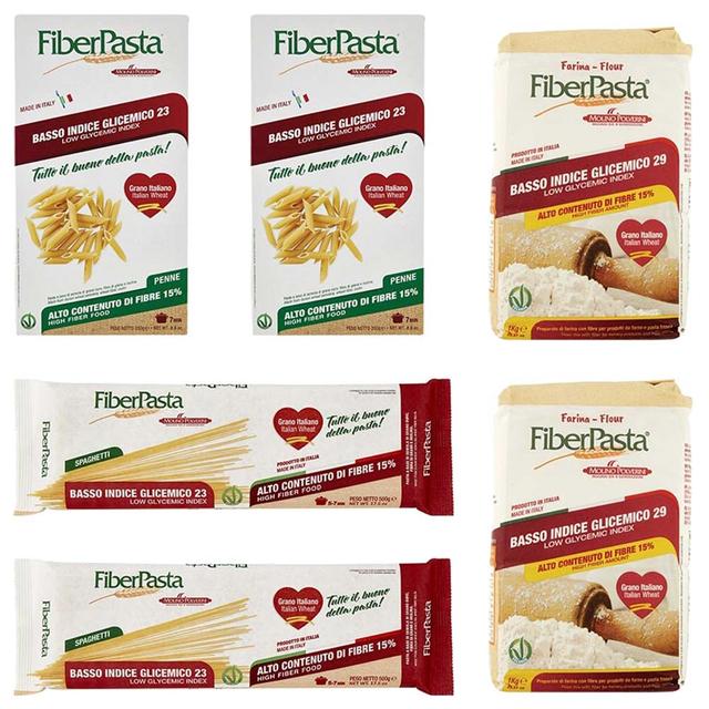 Fiber Pasta - Pasta Assortment Bundle 12