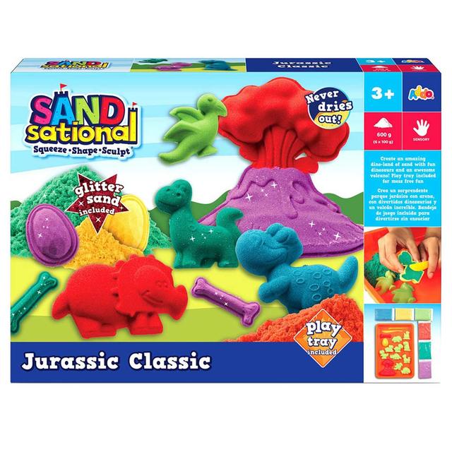 ELC - Sandsational Jurassic Classic Sand Craft Set - 22pcs